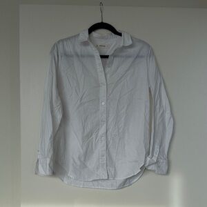 Everlane Classic White Button-Down Shirt